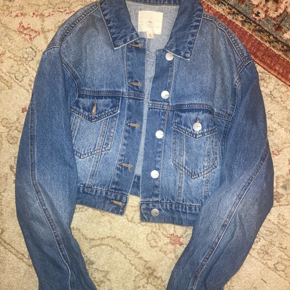 Cropped Denim Jacket